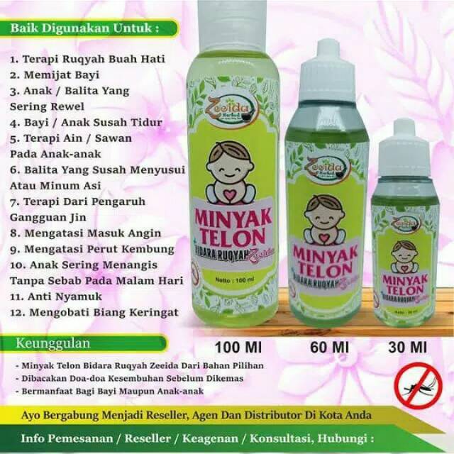 minyak telon bidara zeeida