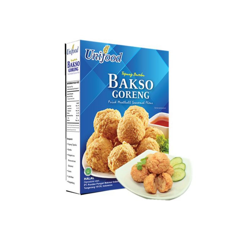 

Tepung Bakso Goreng Unifood Box 200gr