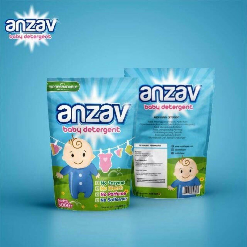 DETERJEN BAYI ANZAV / DETERGENT CLODI CLOTHDIAPER ANZAV ANSAV