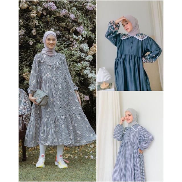 Sabine Dress Calulla Multicolor Hayya Sunflower Haidee Orlin