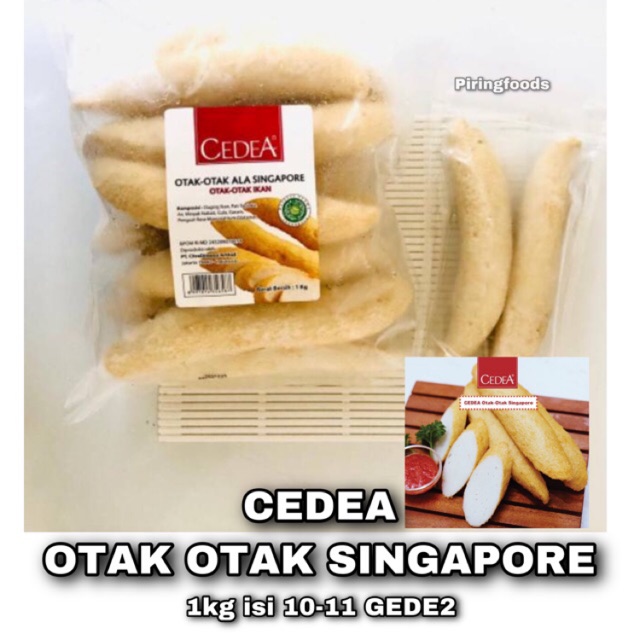 

Favorit CEDEA OTAK OTAK SINGAPORE ENAK 1kg BEST SELLER dr piringfoods