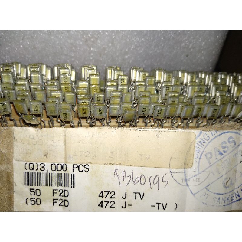 capasitor nisei 472, 4n7 50v