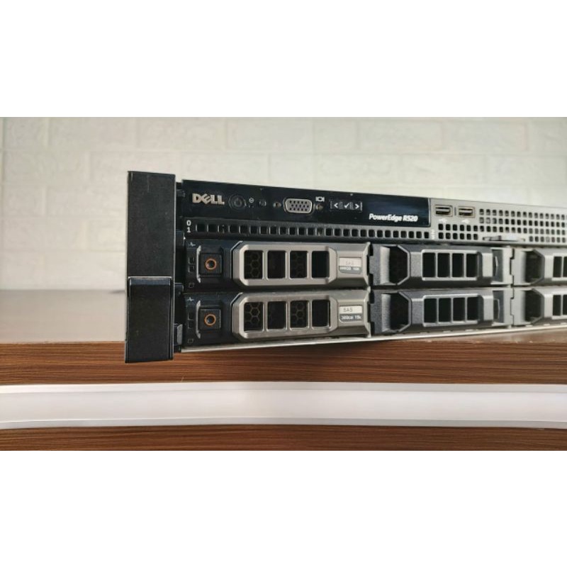 Server Dell PowerEdge R520 Intel Xeon E5-2420V2 RAM 32 GB DDR 3 HDD 600 GB Second Berkualitas