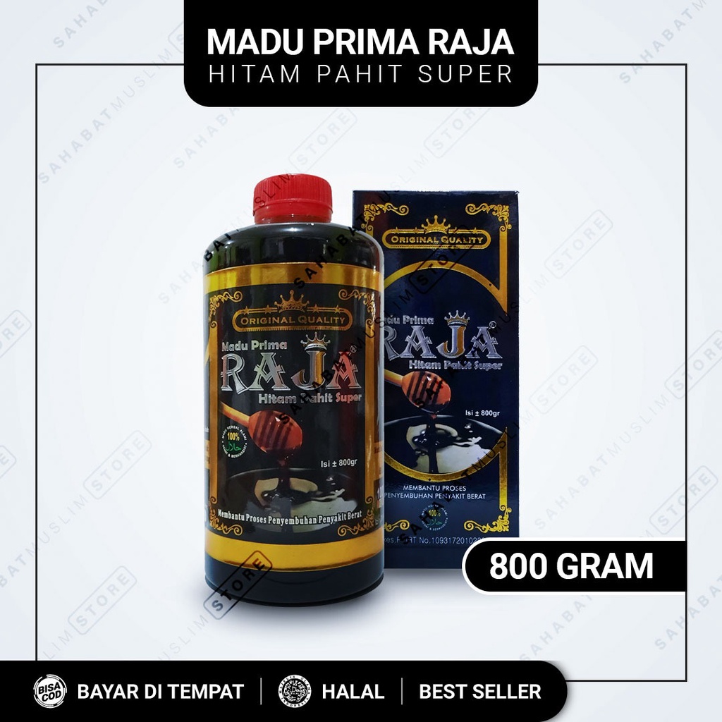 

Madu Raja Prima 800gr - Untuk Daya Tahan Tubuh dan Diabetes
