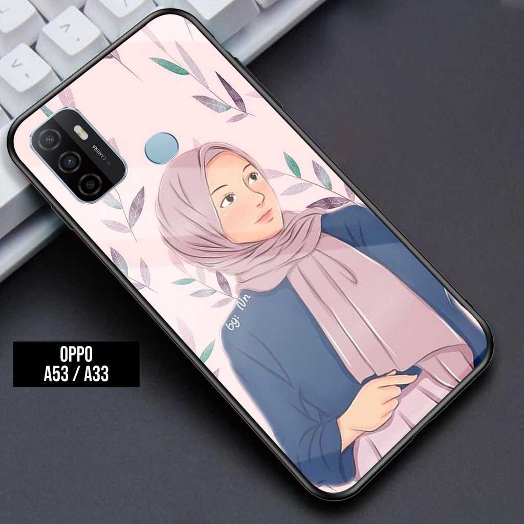 Case OPPO A53 / OPPO A33 - Casing OPPO A53 / OPPO A33 Terbaru TOP ONE CASE [ HIJAB ] Silikon OPPO A5