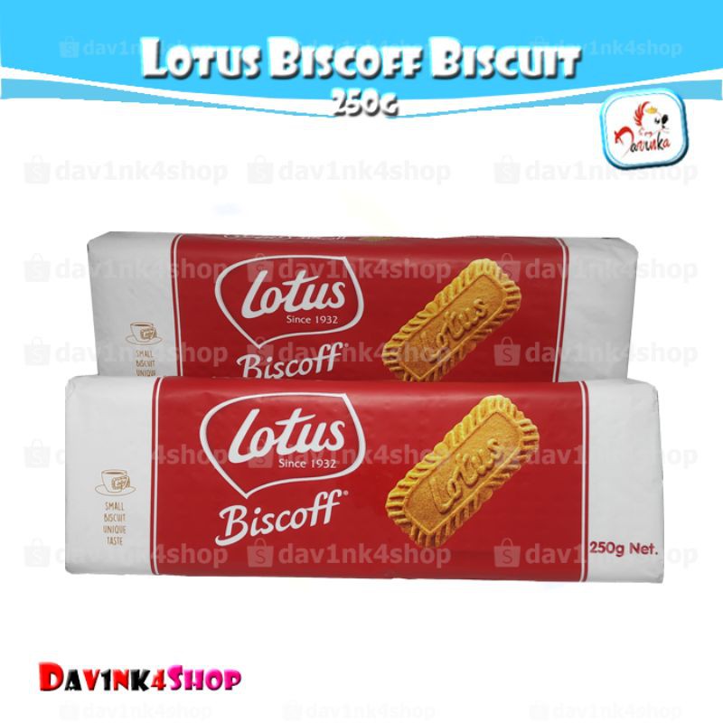Lotus Biscoff Biscuit Caramelized 250 Gr Biskuit Karamel Lotus 250gr Isi 32 Pcs