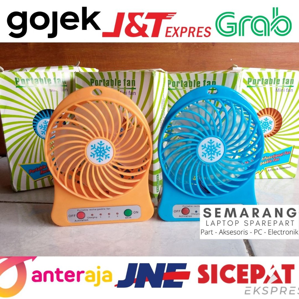 Kipas Mini Portable Fan Rechargeable Multifunctional Kecil Small Unik Imut Cute Angin Usb Charger Ba Shopee Indonesia