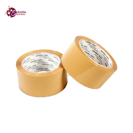 

Lakban / Isolasi Coklat 2 inch (Green) 45 mm - Greebel