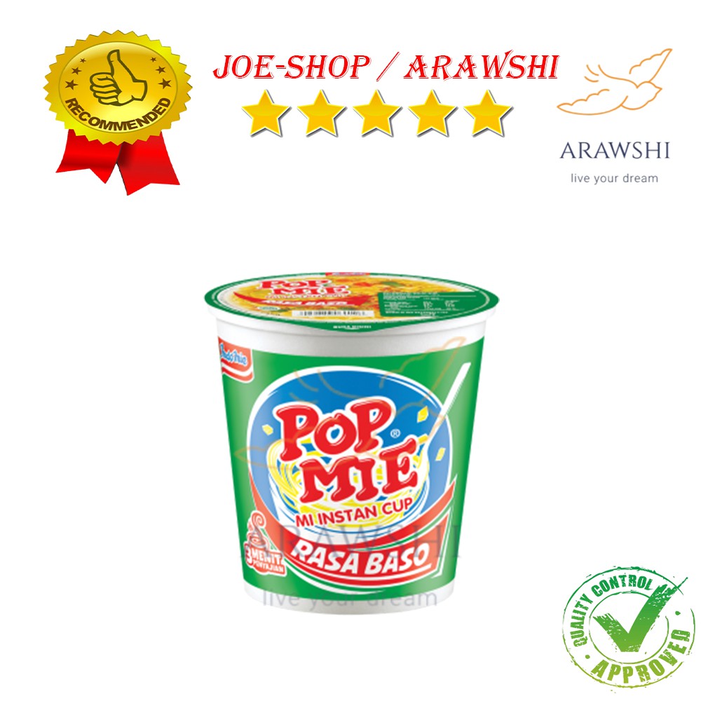 

POP MIE MI INSTAN BASO CUP 75g