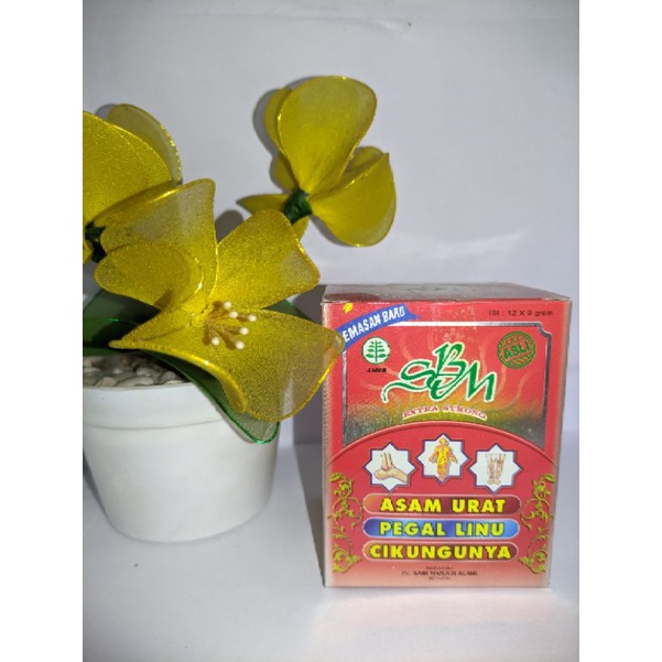 

jamu SBM ASAM URAT 1 pack(12 sachet)