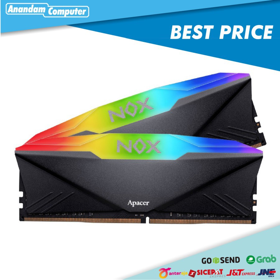 Apacer Panther NOX RGB 16GB KIT DDR4 (8GBX2) 3200 MHz