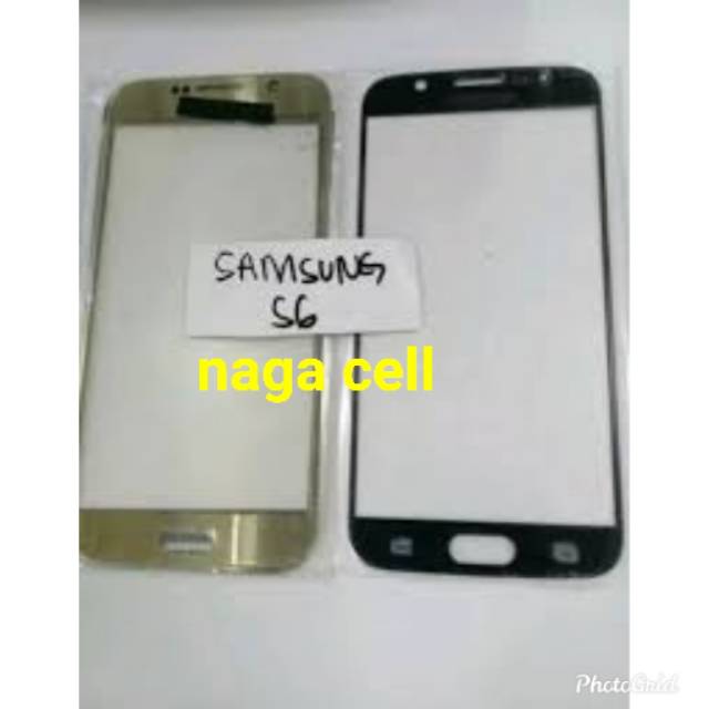 KACA LCD KACA DEPAN KACA TOUHSCREEN GORILLA GLASS HP SAMSUNG S6 S6 FLAT G920 ORIGINAL KACA LCD