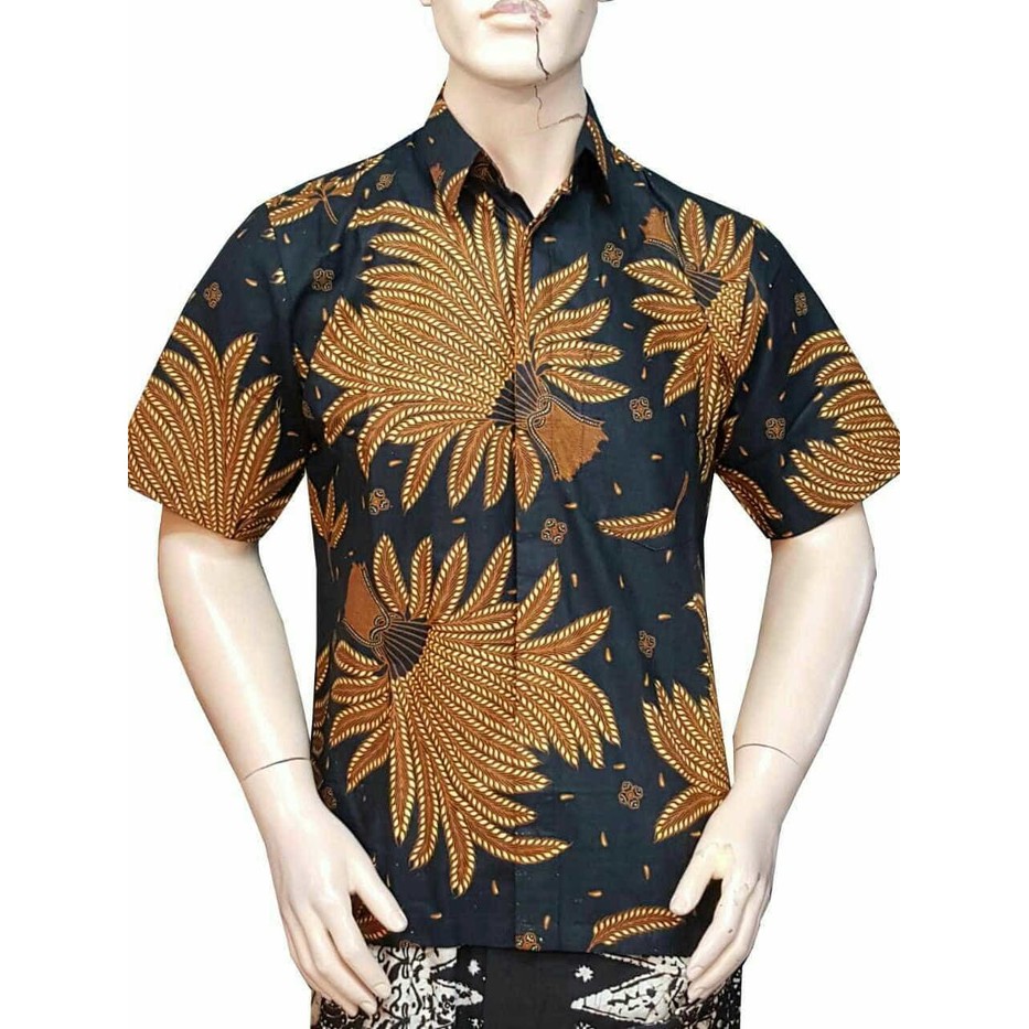 BARU  BAJU BATIK PRIA   KEMEJA BATIK SOLO   de SOLO BATIK