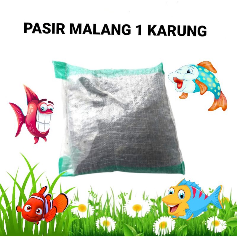 pasir malang aquarium 1karung / 1sak