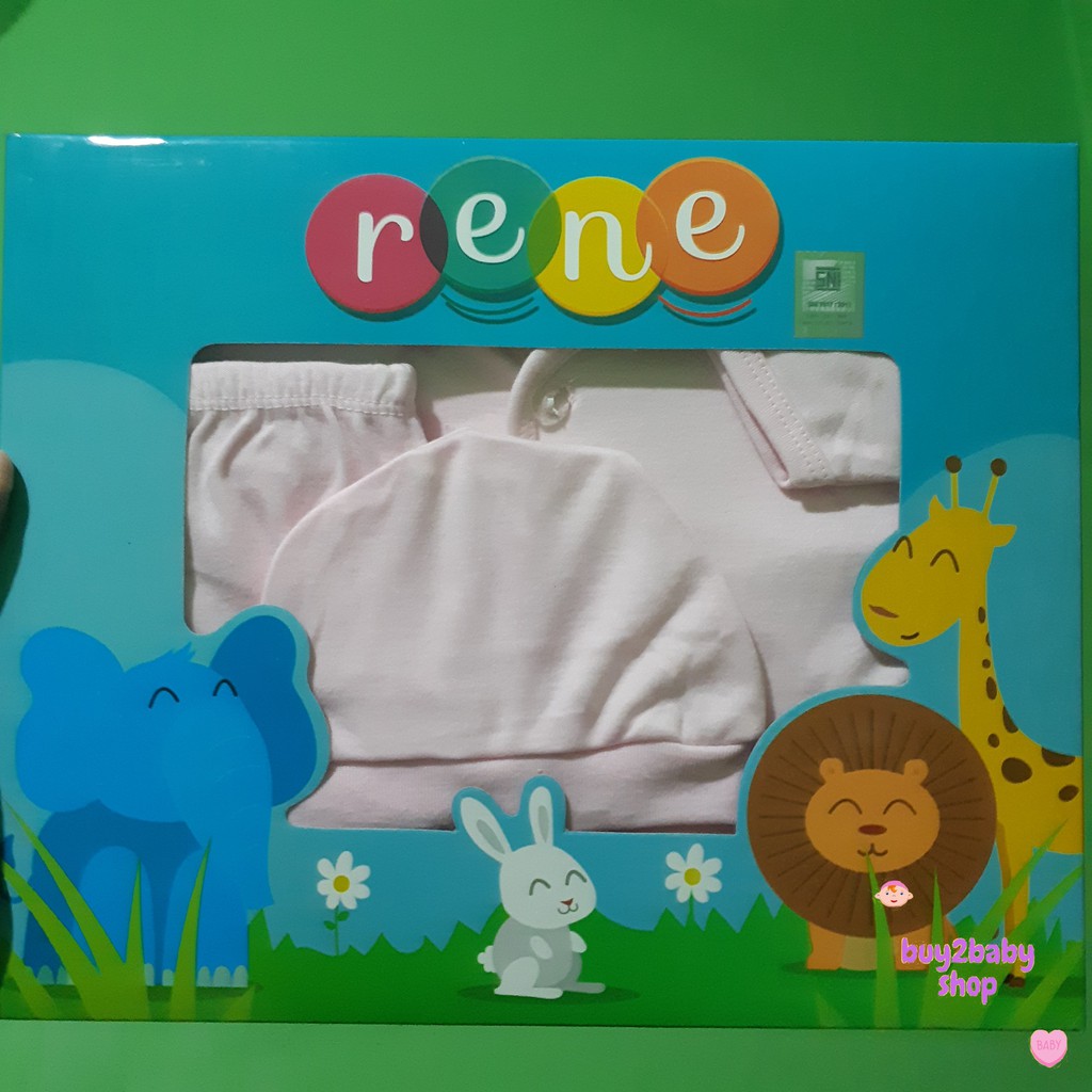 Baju bayi set baby RENE, Chiko Miko Pas untuk kado