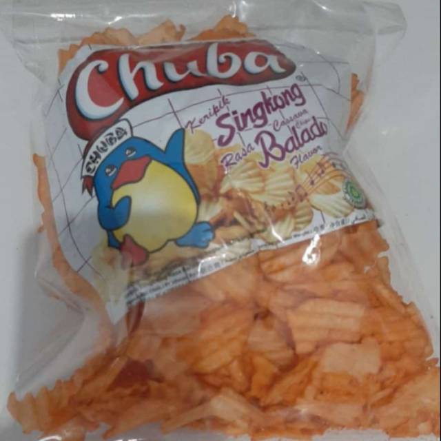 Chiki chuba/ciki cuba/chiki chuba balado/chuba keju/chuba balado ijo/chiki chuba 250gr