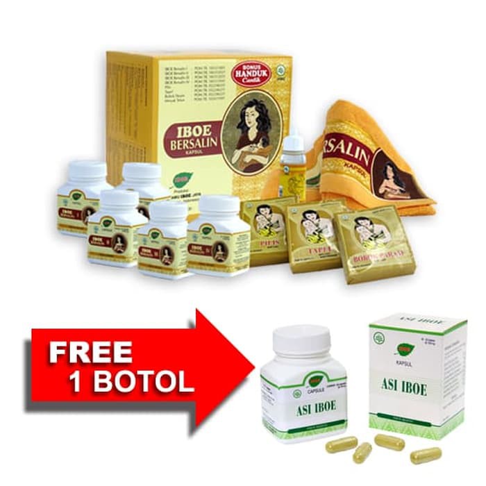 

Jamu IBOE 1 Paket Bersalin Kapsul Free ASI MMM1679