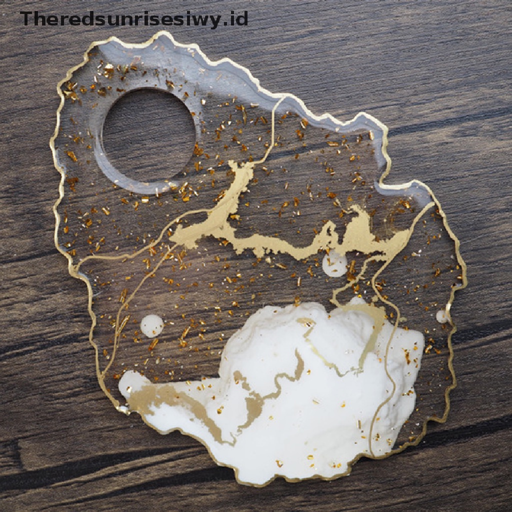 # Alat Rumah Tangga # Cetakan Resin Bahan Silikon Bentuk Asimetris Untuk Make Up