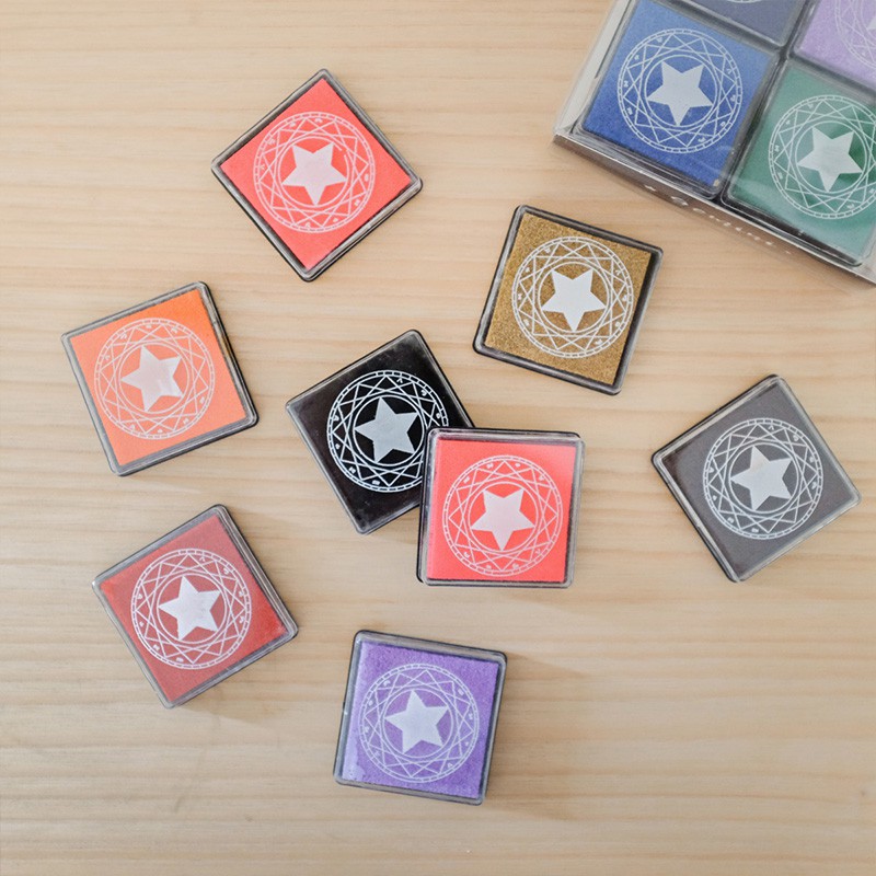 

Gemini Ink Pad Set 8pc (Bantalan Tinta Stempel)