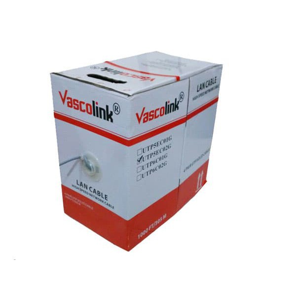 Vascolink Cable UTP Cat-5e / UTP Kabel Lan Cat-5e CCA-CAT5e