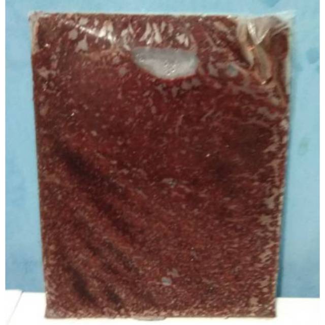 Gojek cacing beku cabek 1kg cadar cacing darah