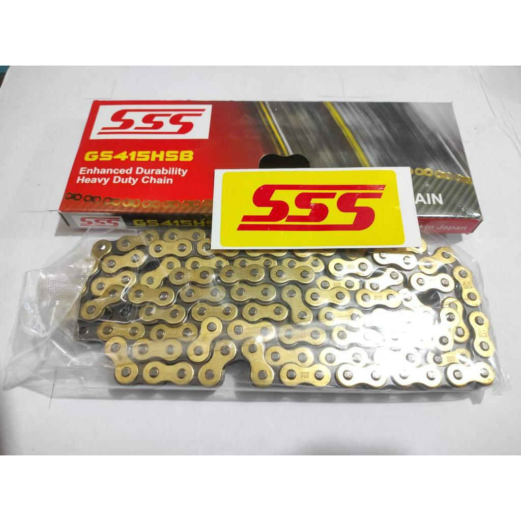 RANTAI SSS 415 HSB GOLD 110L /130L RANTAI TIPIS ORIGINAL