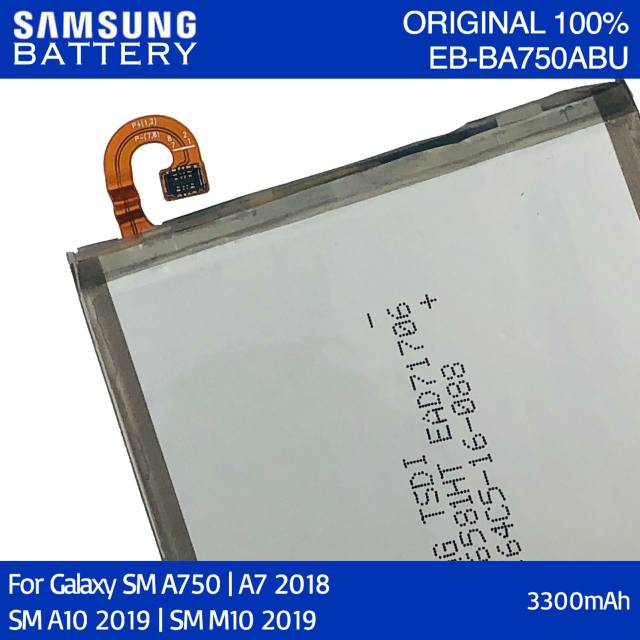 Baterai Batre Samsung Galaxy A7 2018 Battery Samsung  A10 2019 Original