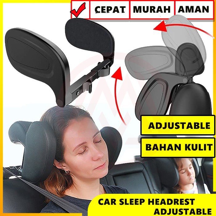 Headrest Penyangga Sandaran Kepala Mobil Universal Murah/Bantal Penyangga Kepala Mobil Universal