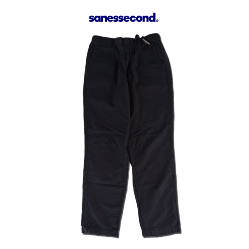 Celana Panjang Uniqlo Black Size 29 Original Second Branded Slim Fit | Celana Panjang Cowok | Thrift