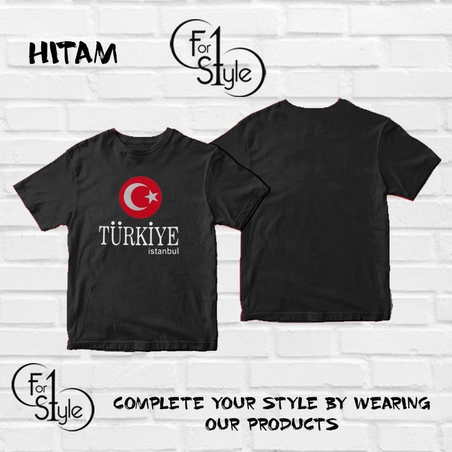 Sovenir kaos Istanbul sz L danXL dari negara Turkiye