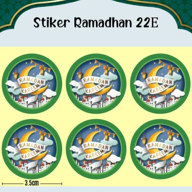 

.........] Stiker Bulat Cutting Sticker Tempelan Toples Kue Parcel Lebaran
