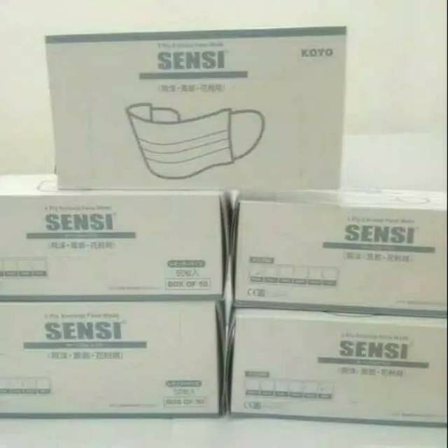 grosir  MASKER  HIJAB dan tidak jilbab 3 PLY 1 BOX ISI 50 PCs