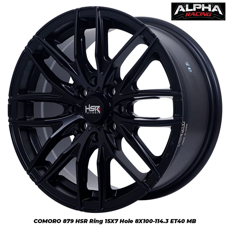 Velg Mobil HSR COMORO Ring15 Pcd 4x100 & 4x114,3 Agya Brio Jazz Xenia Mobilio Avanza Dll