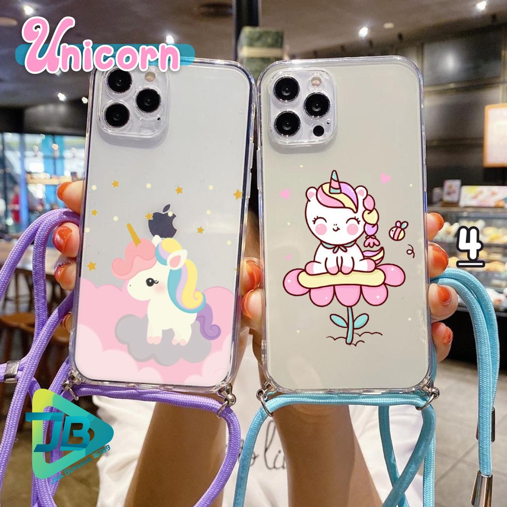 SOFTCASE SLINGCASE LANYARD BENING UNICORN INFINIX NOTE 8 HOT 9 PLAY X680 X682 10 LITE JB4743