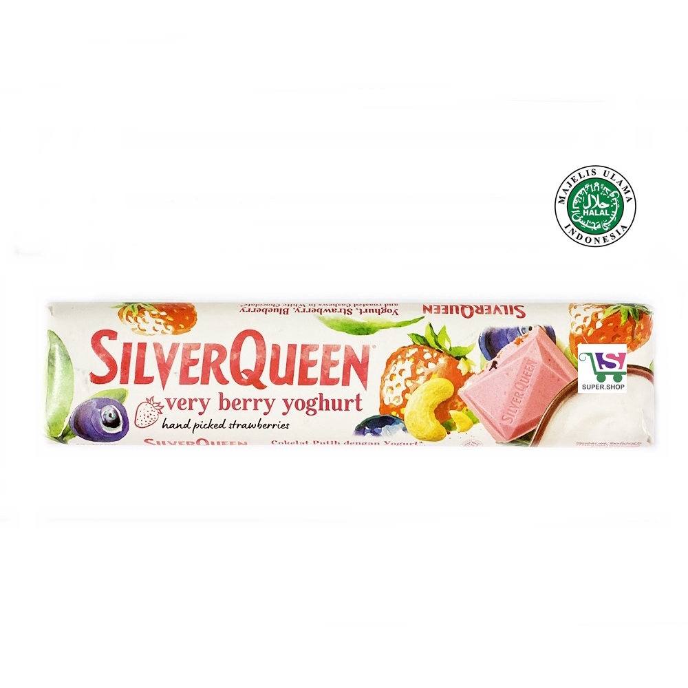 Silver Queen Very Berry Yoghurt 62 Gram. Cokelat Silverqueen