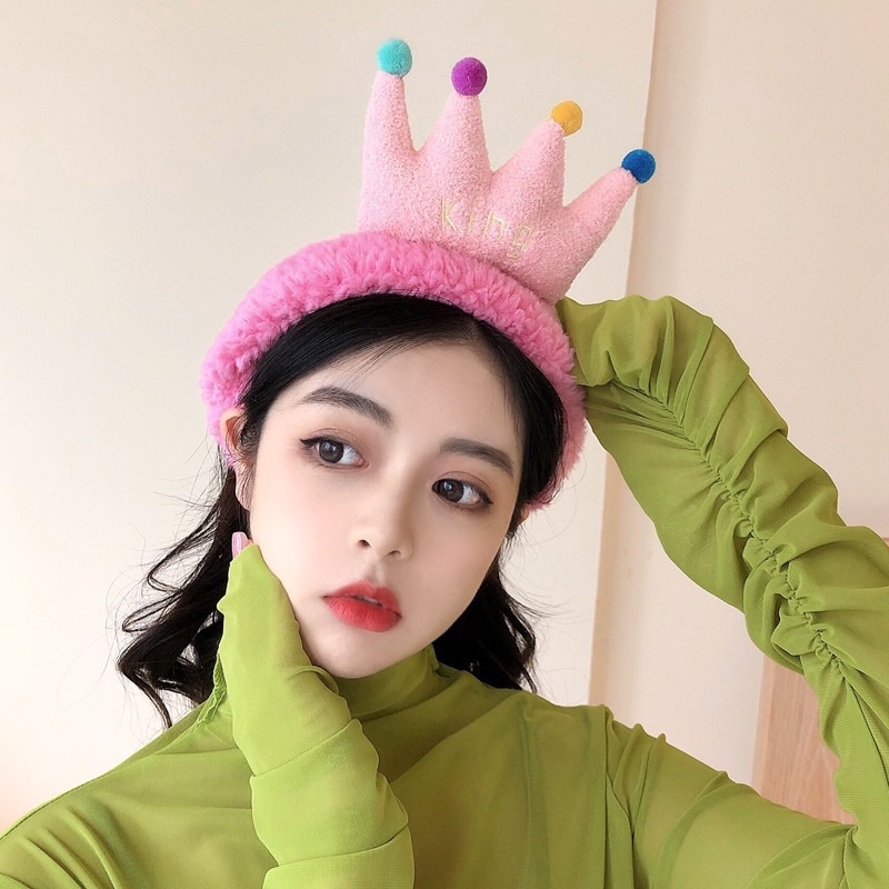 [DELUNASHOP_ACC] Bando kepiting, bando makota, Bando bunga lucu anak dewasa, bando kartun