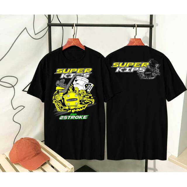 BAJU TSHIRT KAOS DISTRO NINJA KAWASAKI SUPER KIPS INDONESIA