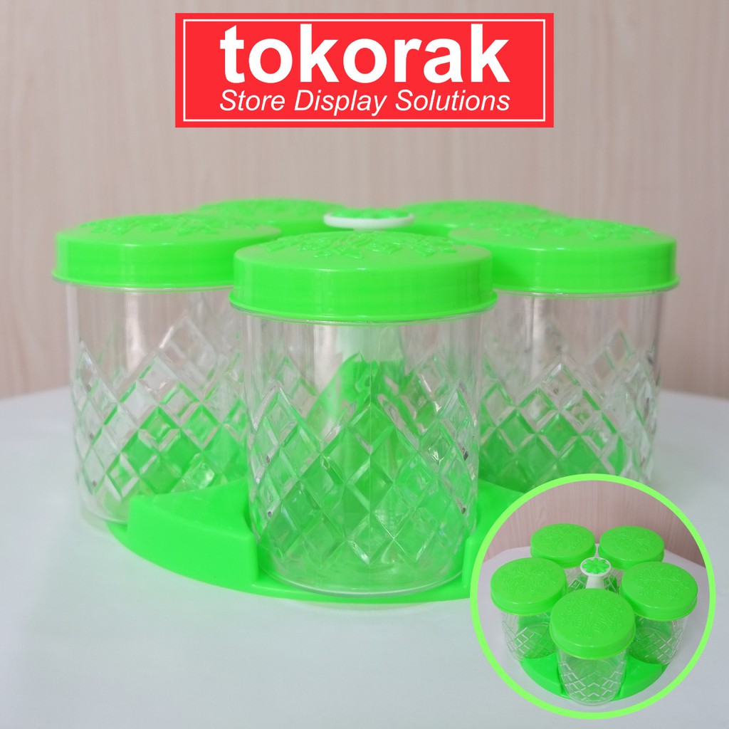 TOPLES PLASTIK  MITSUKO SET LEBARAN  KUE  KERING SNACK KACANG 