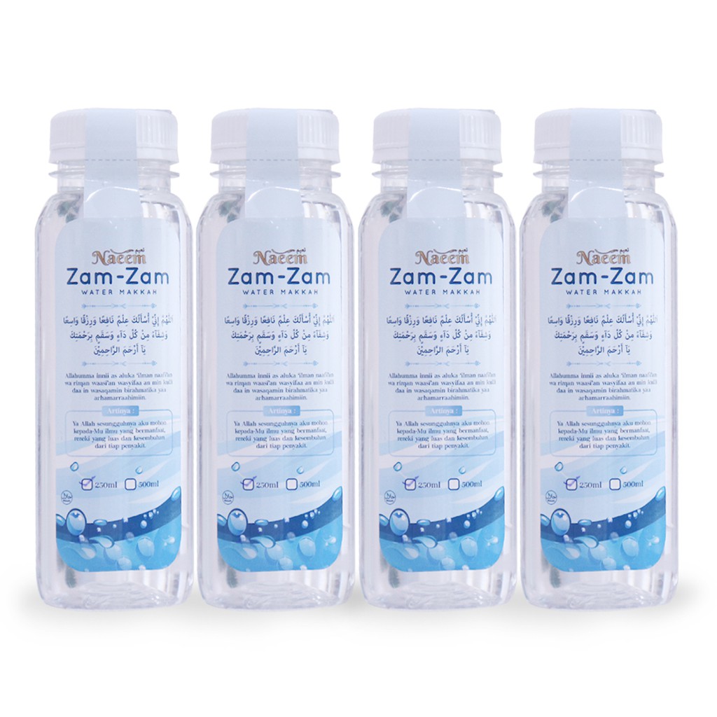 

Paket 4 Botol Air Zam-zam