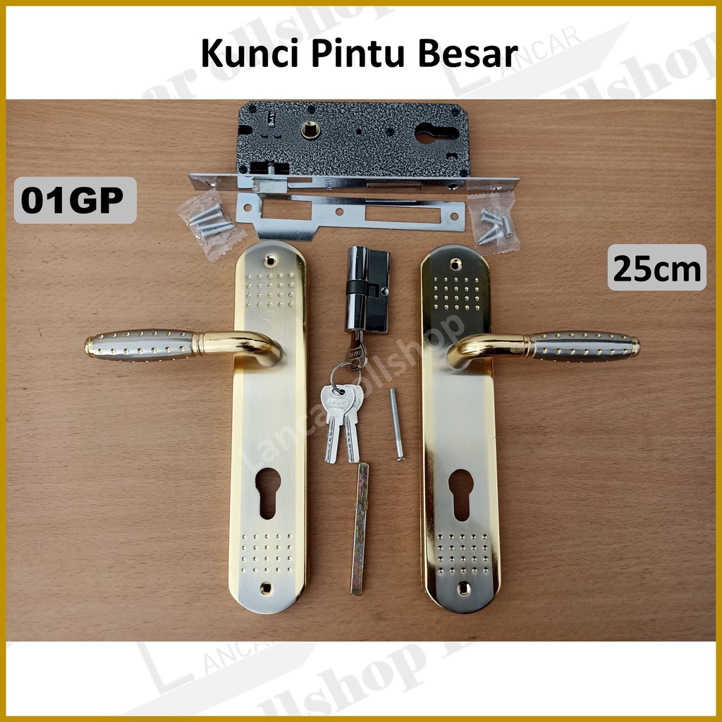 Handel Besar Babet 25 cm | Kunci Pintu Rumah Besar | Handel Besar Babet