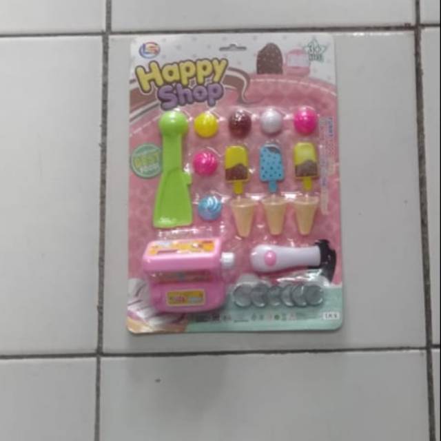 

Kasir atau happy shop set