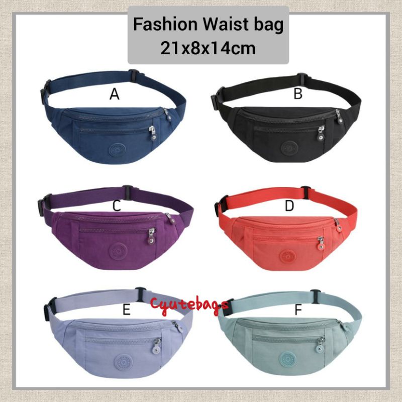 TAS PINGGANG WANITA FASHION IMPORT YUESITE ALPHA ORIGINAL WAISTBAG