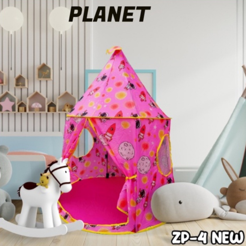 COD Tenda Instant Bermain Anak Castle Mudah DiPasang GRATIS TAS Tenda Camping Indoor Outdoor Tenda Anak Tenda Mainan