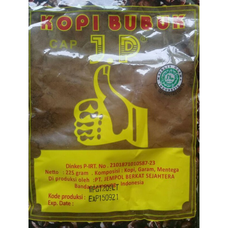 

READY kopi J.P asli dari lampung