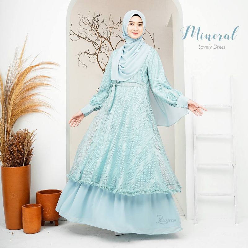 LOVELY DRESS BY ZAYRA HIJAB