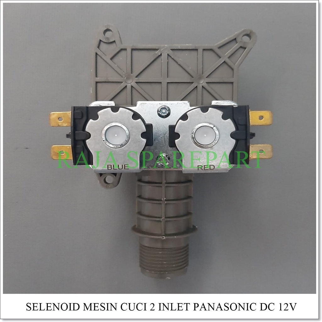 Selenoid / Water Inlet Mesin Cuci PANASONIC INLET DOUBLE (DC 12V)