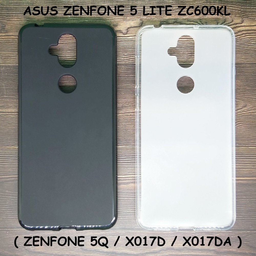 Softcase ASUS ZENFONE 5 LITE / 5Q / ZC600KL / X017DA / X017D - Casing Soft TPU Jelly Silikon Case