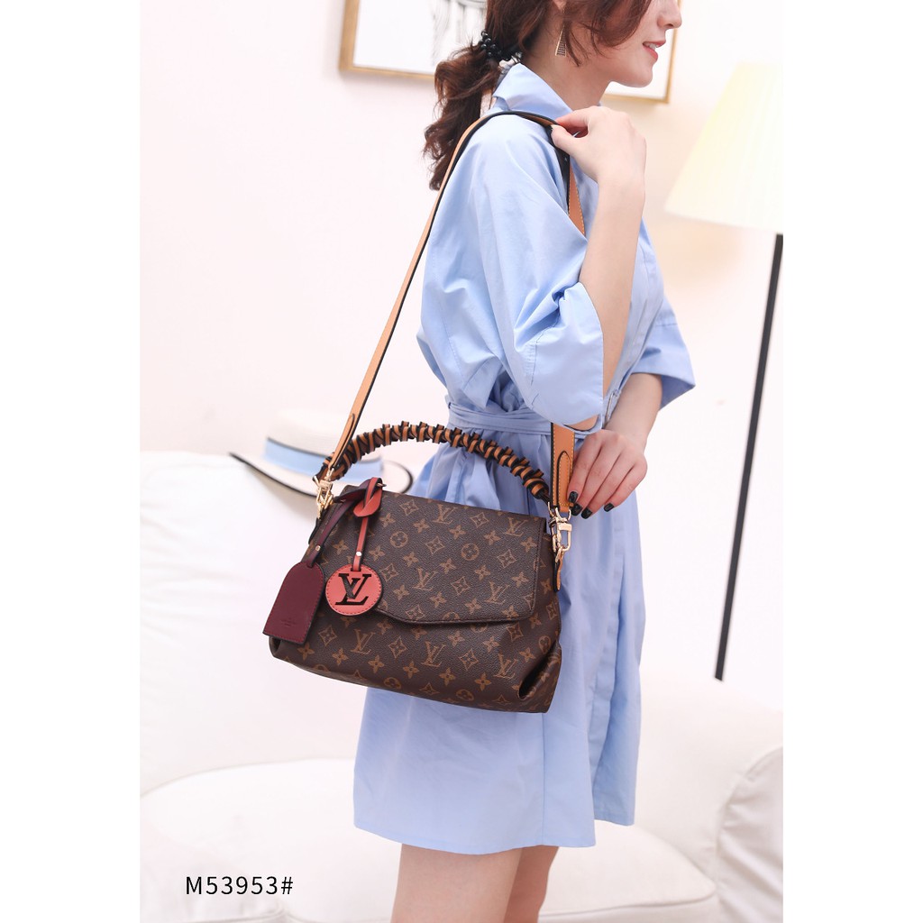 CK01 LOUIS VUITTON LV BEAUBOURG BRAIDED HANDLE WITH BOX M53953 TAS WANITA TAS IMPOR
