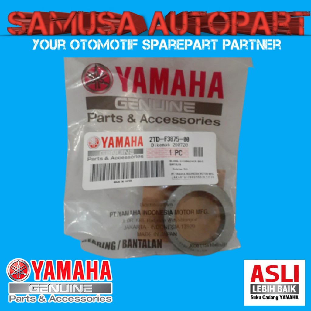 BEARING STEERING LOWER / KOMSTIR BAWAH BAGIAN BAWAH AEROX ORIGINAL / 2TD-F3875-00