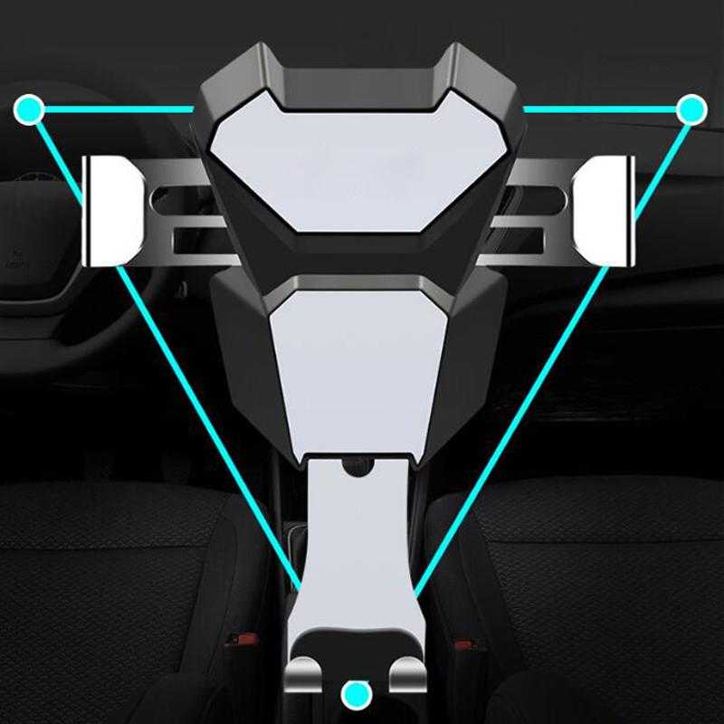 (100% BARANG ORI) INIU Car Holder Smartphone Metal Air Vent - IN03